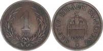 1 Fillér 1896 KB        "R"