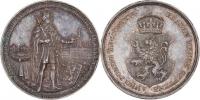 Lerchenau - AR medaile na korunovaci v Praze 1836 -