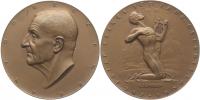 A.Hartig - Anton Bruckner - medaile k 100.výr.narození 1824 - 1924