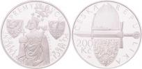 200 Kč 2006 - 700 let vymření Přemyslovců