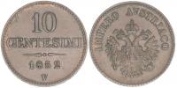10 Centesimi 1852 V