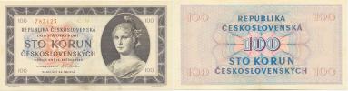 100 Kčs 1945  sér. C 39      Baj.77b   neperf.