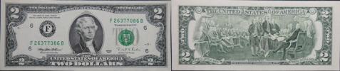 USA - 2 Dollars 1995 Pick.497