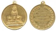 Medaile na odhalení pomníku ve Vídni 1888
