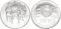200 Kč 2014 - 100. výr. založení čsl. legií       (6 000 ks)    kapsle   +certifikát