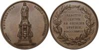 Seidan. 500. výr. založení pražské UK 1848. Ve věnci nápis / pomník Karla IV.