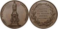 Seidan. 500. výr. založení pražské UK 1848. Ve věnci nápis / pomník Karla IV.