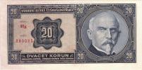 Československo 1919 - 1939, 20 Koruna 1926