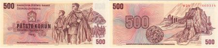 500 Koruna 1973