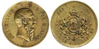 Maximilian I. arcivévoda a císař Mexika - úmrtní medaile 1867