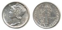 10 Cent 1919 S - Merkur