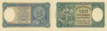 100 Ks 1940 sér. C 6     II. vydání     SPECIMEN    Baj. 49a