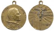 Nesign. - medaile na Svatý rok 1933