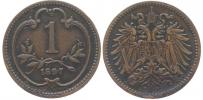 1 Haléř 1897 b.zn.