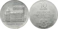 10 M 1986 A - Charité Berlin        KM 113    Ag 500  17 g    "R"