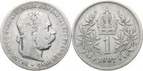 1 Koruna 1897 b.zn.