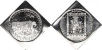 Palladium země české / Blaničtí rytíři   4 tolarová Ag klipa