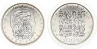 200 Kč 1995 - Šafařík     (18 470 ks)        kapsle  +certifikát