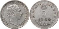 5 kr. 1864 A