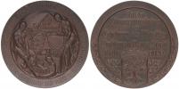 medaile k 60.výročí muzejního spolku 1866 - 1926