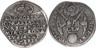 Malý žeton na českou korunovaci 14.9. 1656 v Praze
