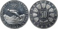 50 Schilling 1964 - OH Insbruck        KM 2896    Ag 900  20 g