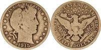 1/2 Dollar 1915 S