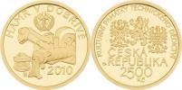 2500 Koruna (1/4 Unce) 2010 - Hamr v Dobřívě