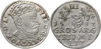 III Groš litevský 1582