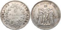 5 Francs 1875 A          KM 820