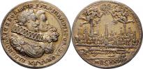 Medaile na holdování ve Vídni 1627 - dvojportrét