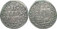 2 Albus 1694 I.A.R            KM 82;  Schön DM 4    1