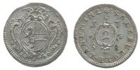 2 Krejcar 1758