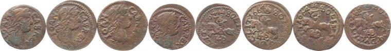 Solidus litevský 1664 KPL Wilno (4x)      Zag. 532    4 ks