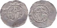 Vladislav II. 1140-1172 denár Cach 587 var rv: vpravo velká kulička