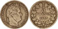 5 Francs 1833 W KM 749