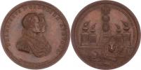 Lerchenau - AE medaile na návštěvu v Čechách 1833 -