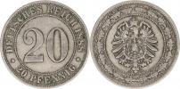 20 Pfennig 1888 A          "R"