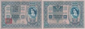 1000 Koruna 1902 - kolkovaná