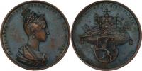 Boehm - AE medaile na korunovaci v Praze 1836 -