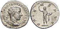 Antoninianus. ORIENS AVG