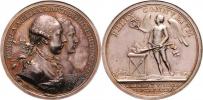 Wideman - AR medaile na svatbu ve Vídni 6.10.1760 -