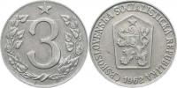 3 hal. 1962 - pozdější ražba      0