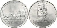 100 Kčs 1982 - Koněspřežná železnice