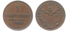 1 Centesimo 1852 V