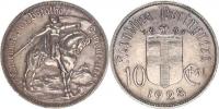 10 Escudos 1928 - bitva u Ourique          KM 57  "RR"