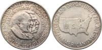 1/2 Dollar 1952 - T.Washington +G.Washington       KM 200