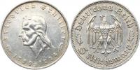 5 RM 1934 F - Schiller        KM 85   "R"_dr. rys.