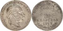 20 kr. 1872 KB      "R"