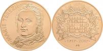 Fojtů - 10 Dukát 2017 - Marie Terezie - hlava zleva